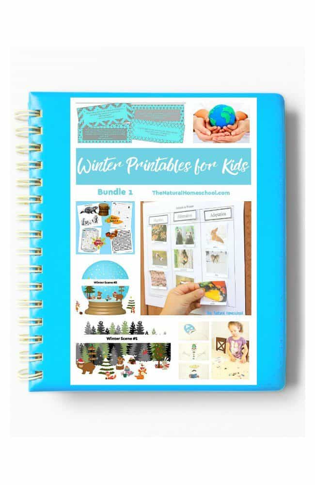 Winter Printables for Kids - eBook 1