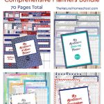 SPECIAL! Montessori at Home Comprehensive Planners Bundle ~ 70 Pages
