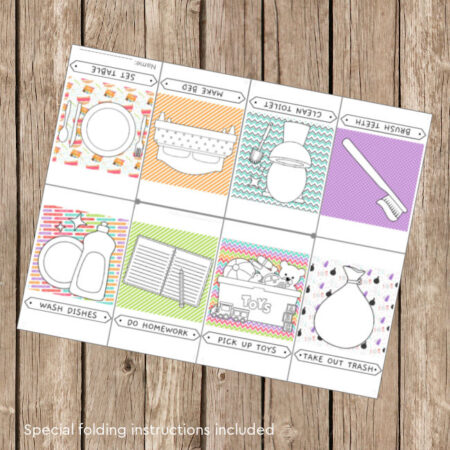 12 Printable Chore Charts Pictures and Practical Activities - The ...
