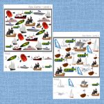 Land, Water & Air Transportation for Kids Printable MEGA Bundle + BONUSES