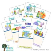 Reusable Printable Homeschool Mini Planner (36 pages) - The Natural ...
