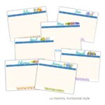 Reusable Printable Homeschool Mini Planner (36 pages)